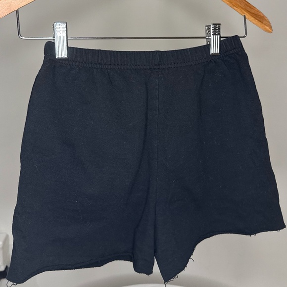 'love, Fire' - Black Sweat Shorts | Kids M - Picture 2 of 4